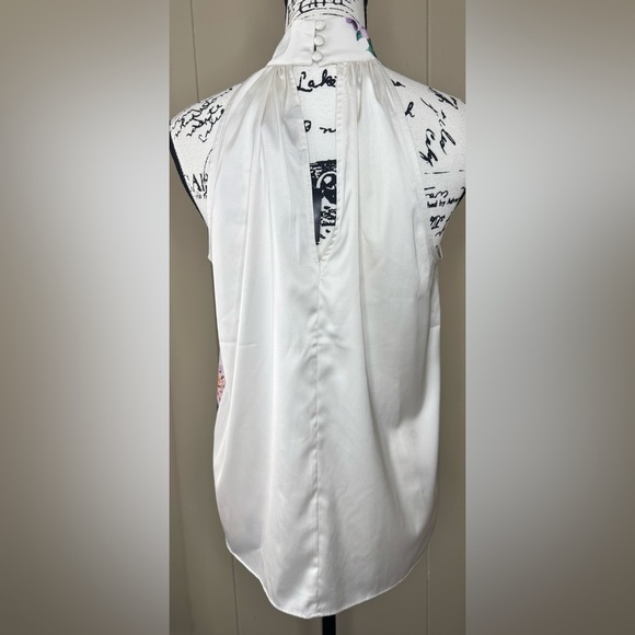 NWT Express Floral Halter Tank Top Womens Size Medium - Picture 2 of 9